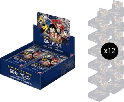 Romance Dawn - Booster Box Case (Wave 2 - White) - Romance Dawn (OP01)